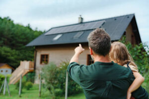 Energiezuinige woning met zonnepanelen en goede EPC-score